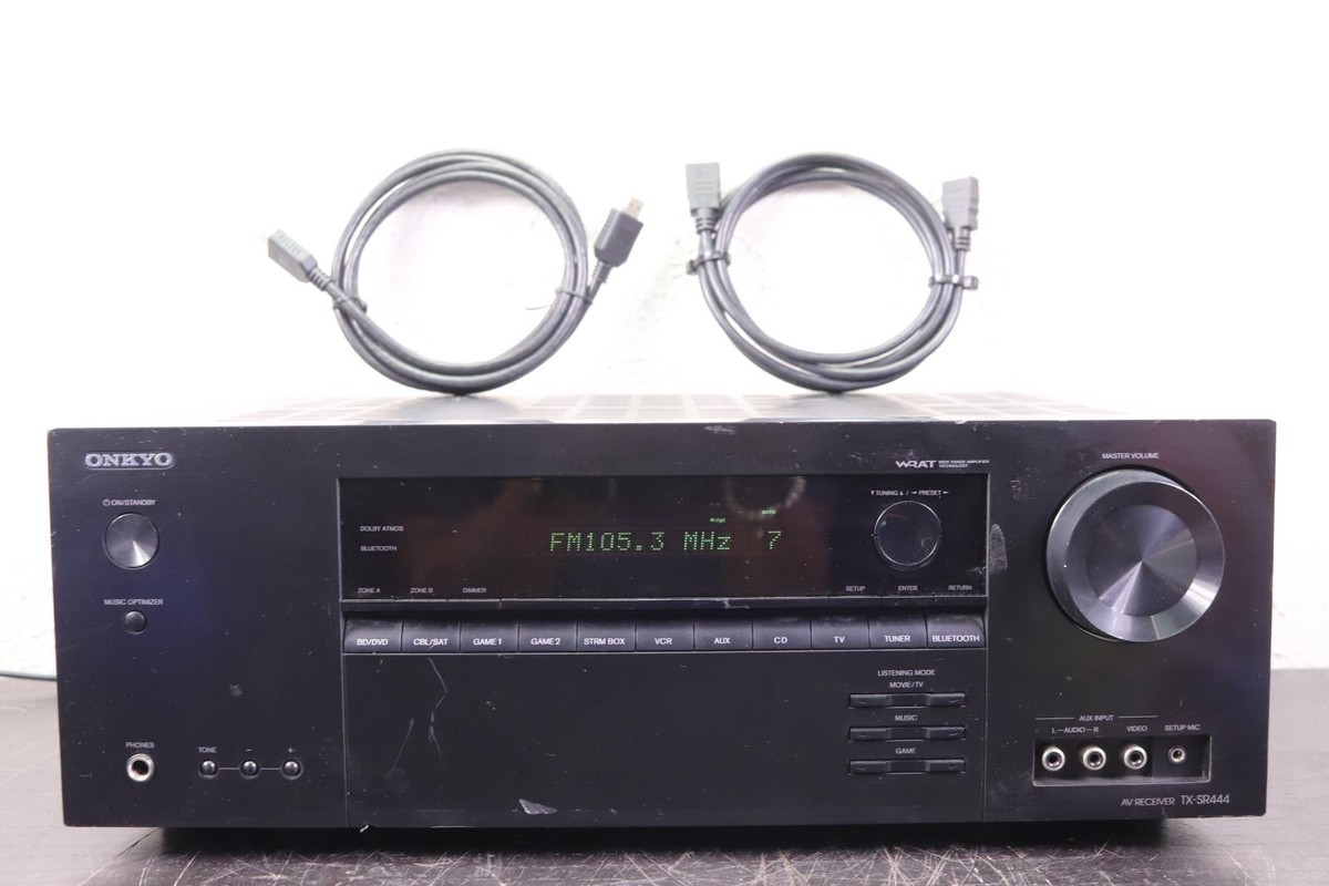 ONKYO  ステレオ Onkyo TX-SR494 7.2-channel home theater receiver with