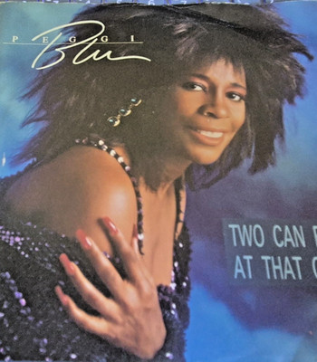 PEGGI BLU   CL 460 A   TWO CAN PLAY THAT GAME  -  TENDER MOMENTS   1987 (2651)