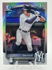 2025 1st Bowman Draft /35 Refractor * Logofractor Error * Dax Kilby 14/35 SSP