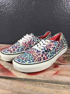 rainbow leopard print vans