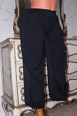 NIKE dri-fit ladies black elasticated 3 