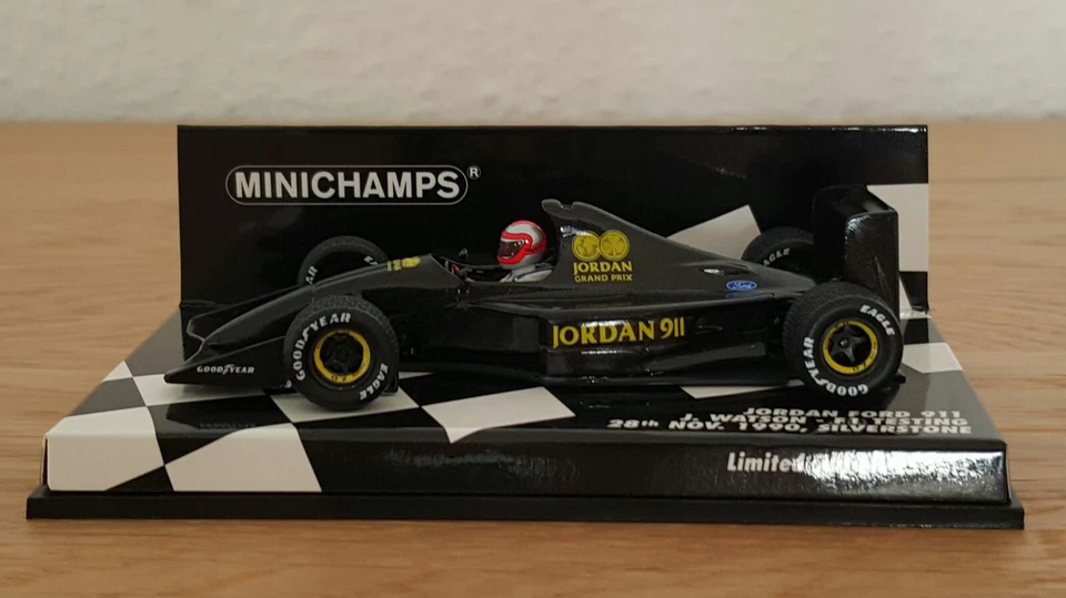 Jordan 911 Ford, John Watson, Minichamps/PMA, 1:43, Lim. Edition 1/250 - Bild 2 von 4