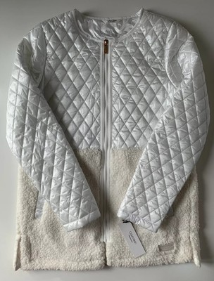 calvin klein fuzzy jacket