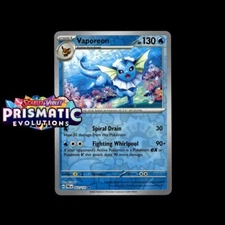Pokemon Prismatic Evolutions: Choose Your Card! Reverse Holo/Holo EX Full Art NM