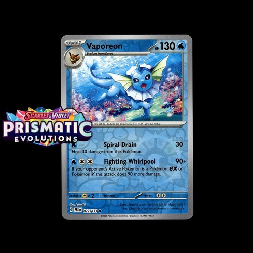 Pokemon Prismatic Evolutions: Choose Your Card! Reverse Holo/Holo EX Full Art NM - Picture 26 of 173