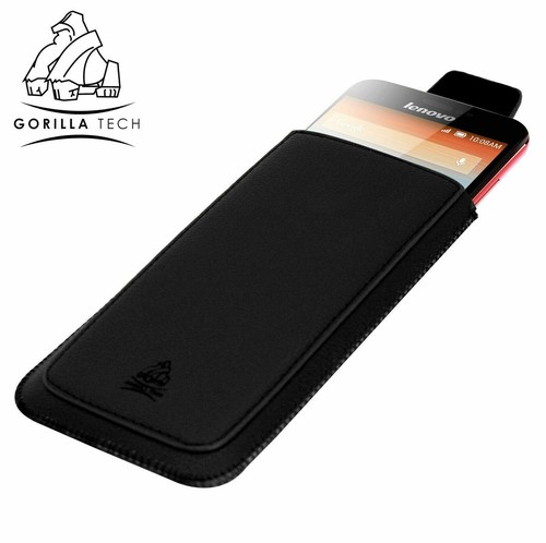 Leather Pull-Up Pouch With Card Slot For iPhone 15 Pro, 15, 14, 13, 12/12 Pro - Picture 23 of 32