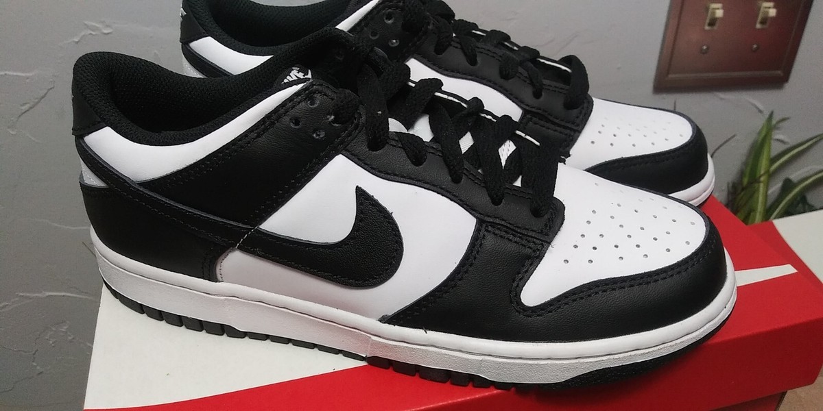 Nike Dunk Low 8.5 ブラック/ホワイト Size 8.5 - Nike Dunk Low GS Black/White for sale online | eBay