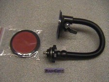 SUCTION CUP CAMERA MOUNT GOOSE NECK FLEXIBLE ARM W/Contour CRADLE FOR GPS PLUS