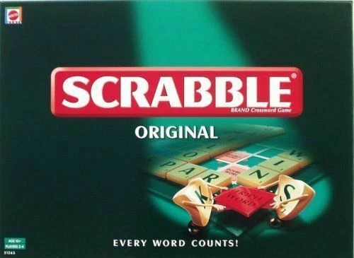 Wooden Scrabble Strategy Board & Traditional Games