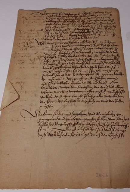 Brief 1573 Gericht Naumburg an Rat zu Zeitz über Umgang mit Mord und Ehebruch Brief 1573 Gericht Naumburg an Rat zu Zeitz über Umgang mit Mord und Ehebruch