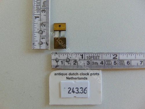 SUSPENSION SPRING FOR A GERMAN GUSTAV BECKER REGULATOR CLOCK