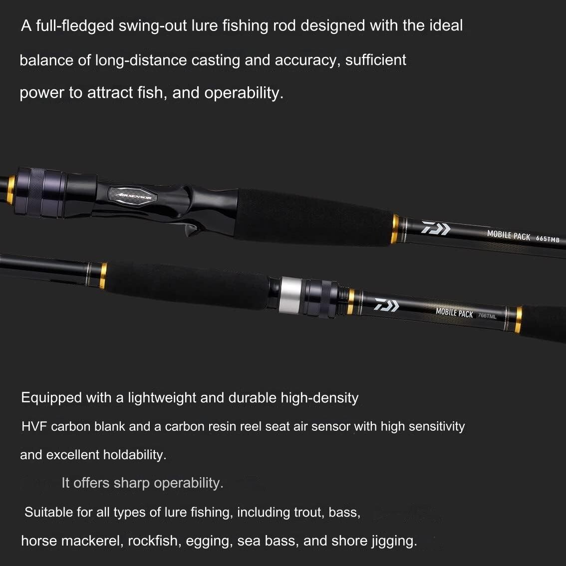 Daiwa Mobile Pack 905TM / Q Black | eBay