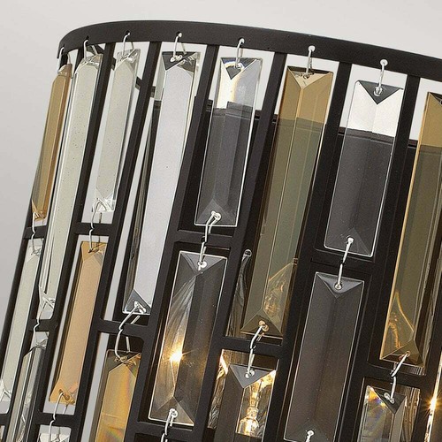 Hinkley Lighting Elstead Gemma Small Wall Light in Vintage Bronze - Picture 2 of 3