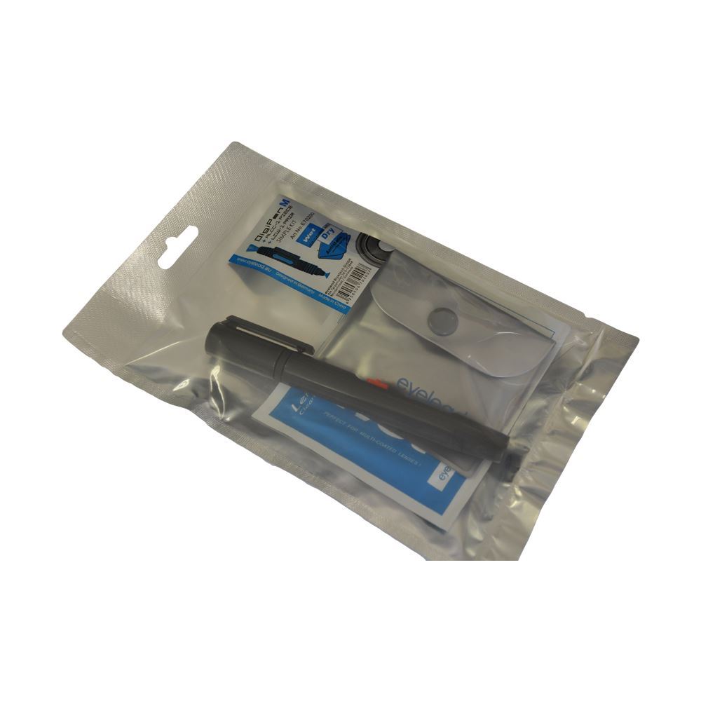 Eyelead Lens Cleaning Kit - Digipen M Size + Cleaning Cloth + Wet & Dry Wipes