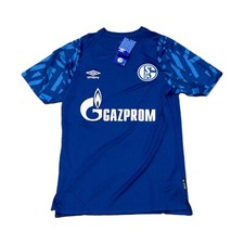 NWT New FC Schalke 04 Umbro Men's Soccer Jersey Small