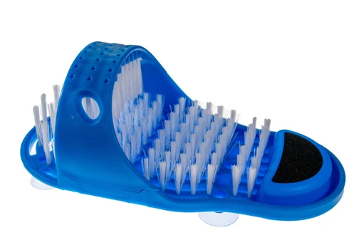 Foot Scrubber Brush Feet Massager Slipper Cleaner Wash Bath Shower Scrub Plastic - Picture 5 of 15