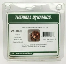 Thermal Dynamics 21-1097 Tip 30A MS 5 pack