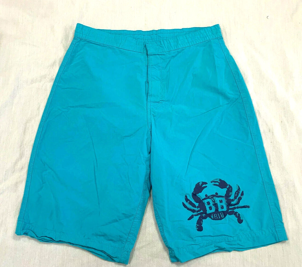 Short de sport en coton - Rouge - - 10.00