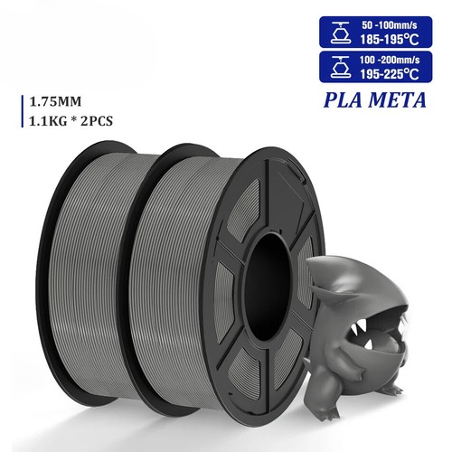 META/PETG/SILK/PLA+Rainbow 3D Printer Filament 1.75mm 2 Rolls 3D Print Materials - 第 9/35 張圖片