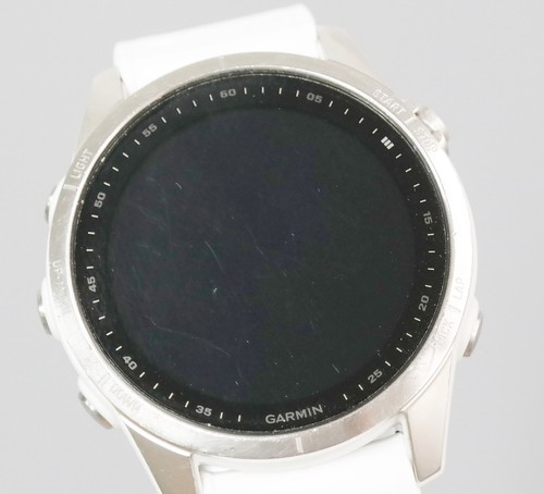 Garmin Fenix 7S 42mm GPS-Outdooruhr - Weiß/Silber 010-02539-02 - Bild 4 von 7