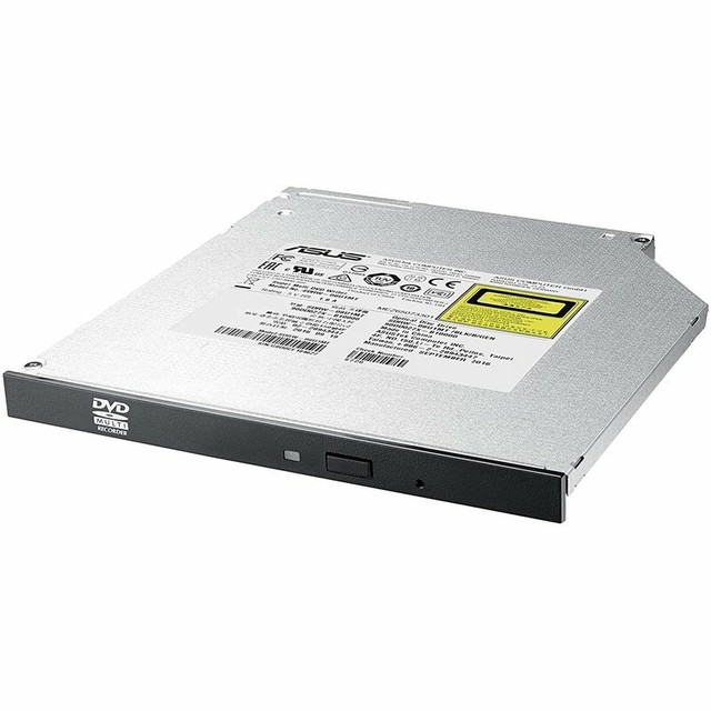 Asus Masterizzatore 8X Interno Laptop Ultra Slim 9.5mm SATA DVD CD M-Disc Bulk