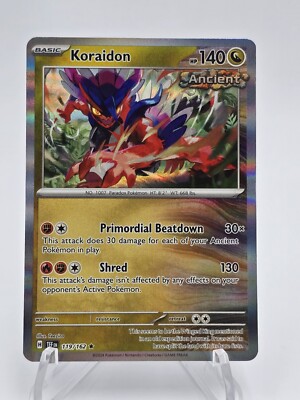 Pokemon Koraidon 119 Holo Temporal Ancient Nm | eBay