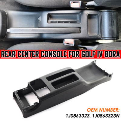 Für VW Golf 4 IV Bora Verkleidung Mittelkonsole Tunnel Hinten Schwarz 1J0863323