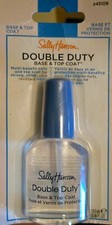 Sally Hansen Double Duty, Base and Top Coat, Quick Dry, Long Lasting, Streak-Fre