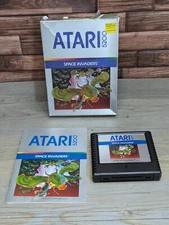 Space Invaders (Atari 5200 1982 Taito) Includes Cartridge Box and Manual