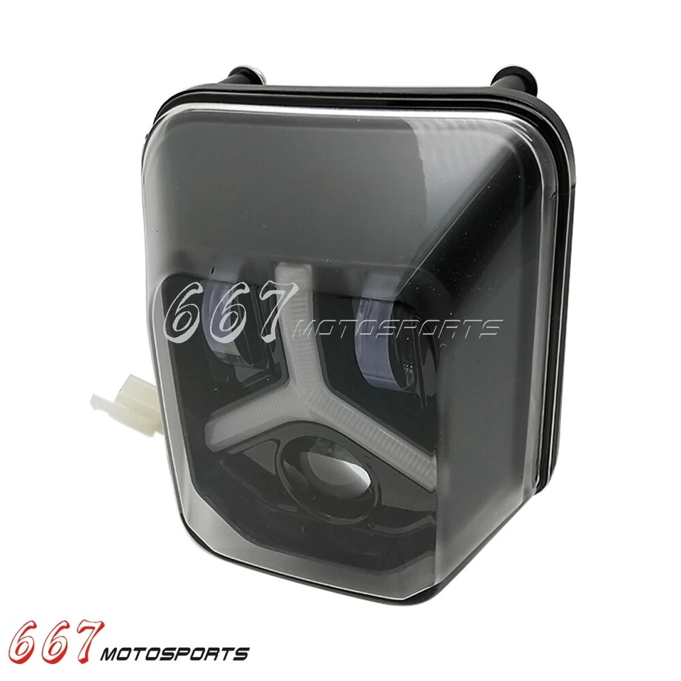 Faro LED Supermoto para moto Husqvarna FE250 FE350 FE450 FE501 TE 250 Foto 2 de 4