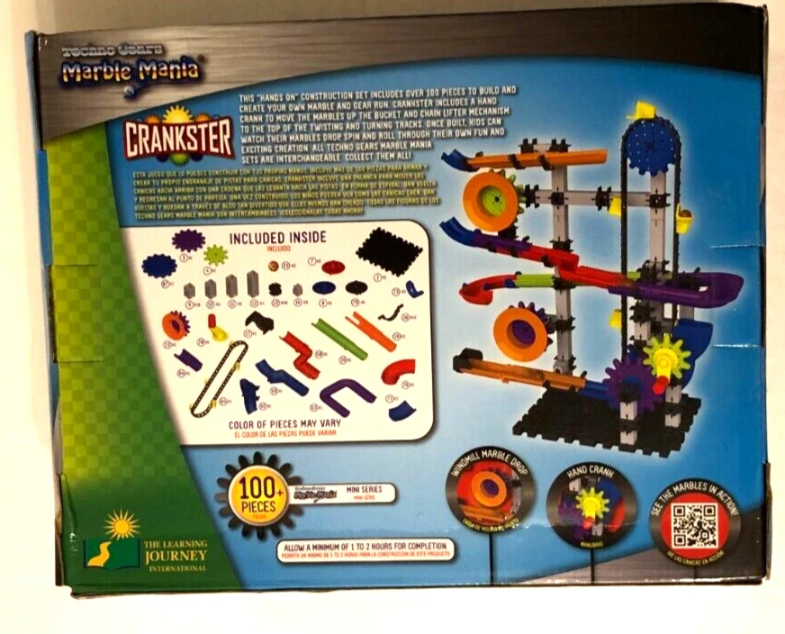 Techno Gears Marble Mania Crankster New Learning Journey Educational Kids Sealed - Image 2 of 2