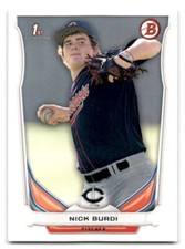 Nick Burdi 2014 Bowman Draft Baseball #DP44 Minnesota Twins