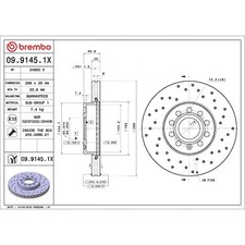 Brembo Kit Dischi e Pastiglie Audi A3 (8v1) Golf 7 - Miniatura 3