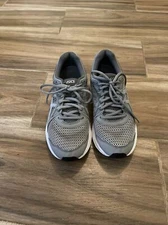 ASICS Mens 7.5 Gray Running Shoes
