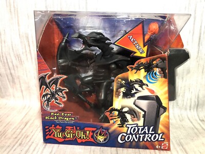DZ1 Yugioh Total Control Red Eyes Black Dragon Figur Mattel Yu-gi-oh Konami