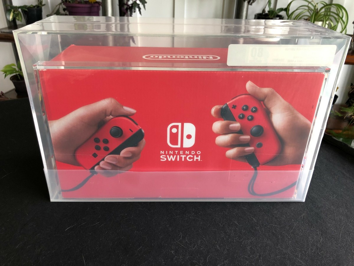 Nintendo Switch Mario Red Joy-Cons Limited Edition, Graded