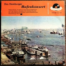LP 10'' Das Hamburger Hafenkonzert Orchester -  polydor 1959, Seemannslieder
