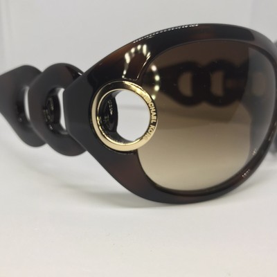 Michael Kors Sunglasses MKS570 Dark Tortoise Brown Gold USED with Case Michael Kors Sunglasses MKS570 Dark Tortoise Brown Gold USED  main image 2