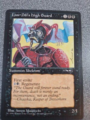 Lim-Dul's High Guard Alliances  e120 Magic the Gathering Card