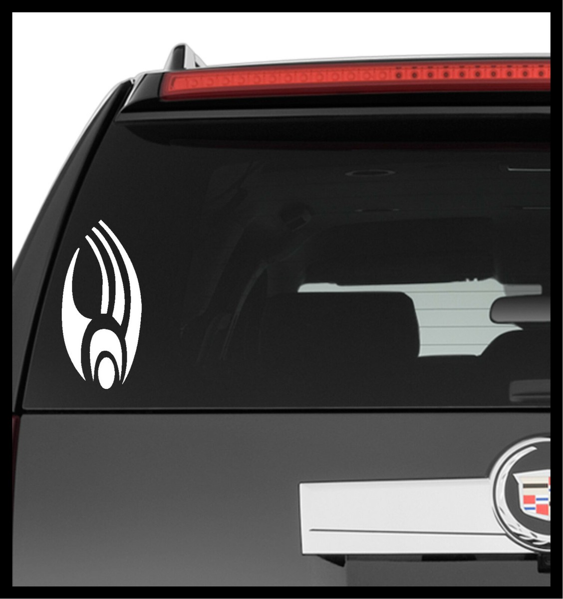 4Yourpet Adesivo per Auto, a Forma Di Zampa Con Cuore, Resistente All