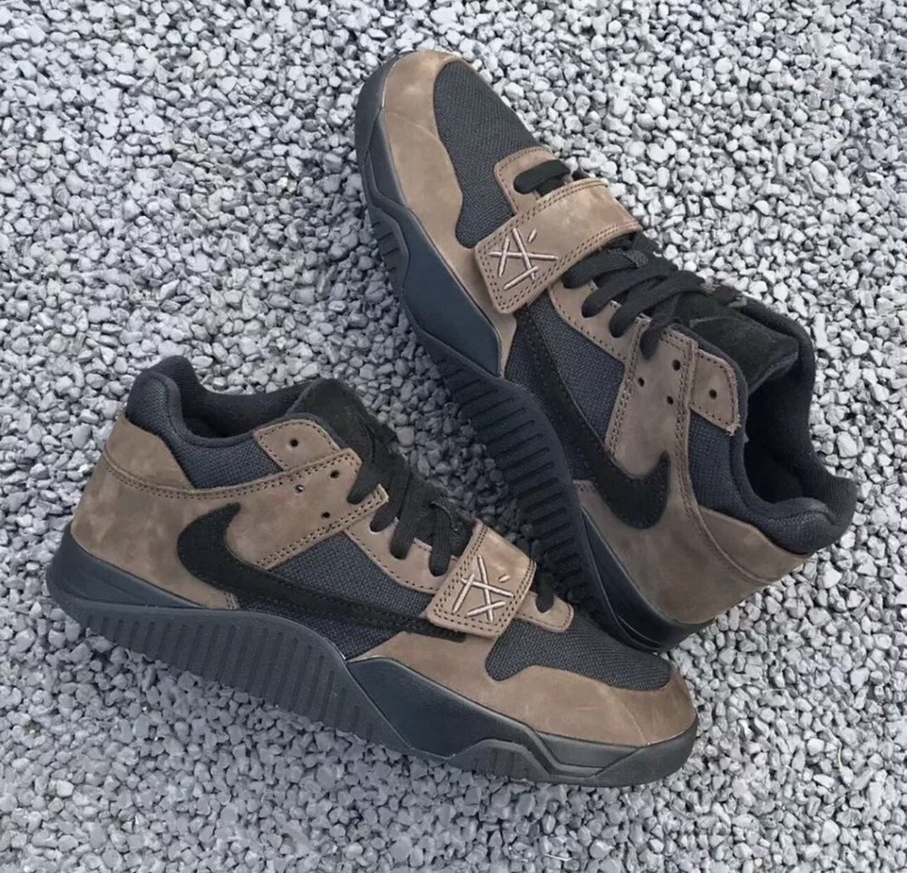 Travis Scott × Nike Jordan Jumpman Jack TR Dark Mocha Kids Size 12C ON HAND