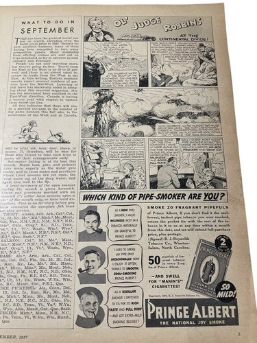 Outdoor Life Magazine September 1937 Issue J.F. Kernan Cover Painting - Picture 3 of 10