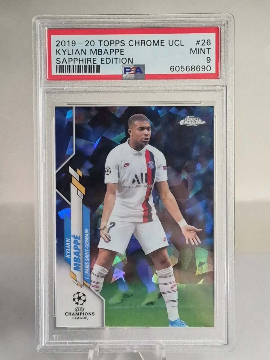 2019-20 Topps Chrome UCL Sapphire Edition Soccer Trading Cards for