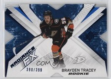 2022-23 SPx Radiance F/X Rookies Blue 390/399 Brayden Tracey #RFX-70 1r8m