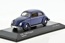 VOLKSWAGEN 1200 Export Blue 1951 1/43 MINICHAMPS 431051204