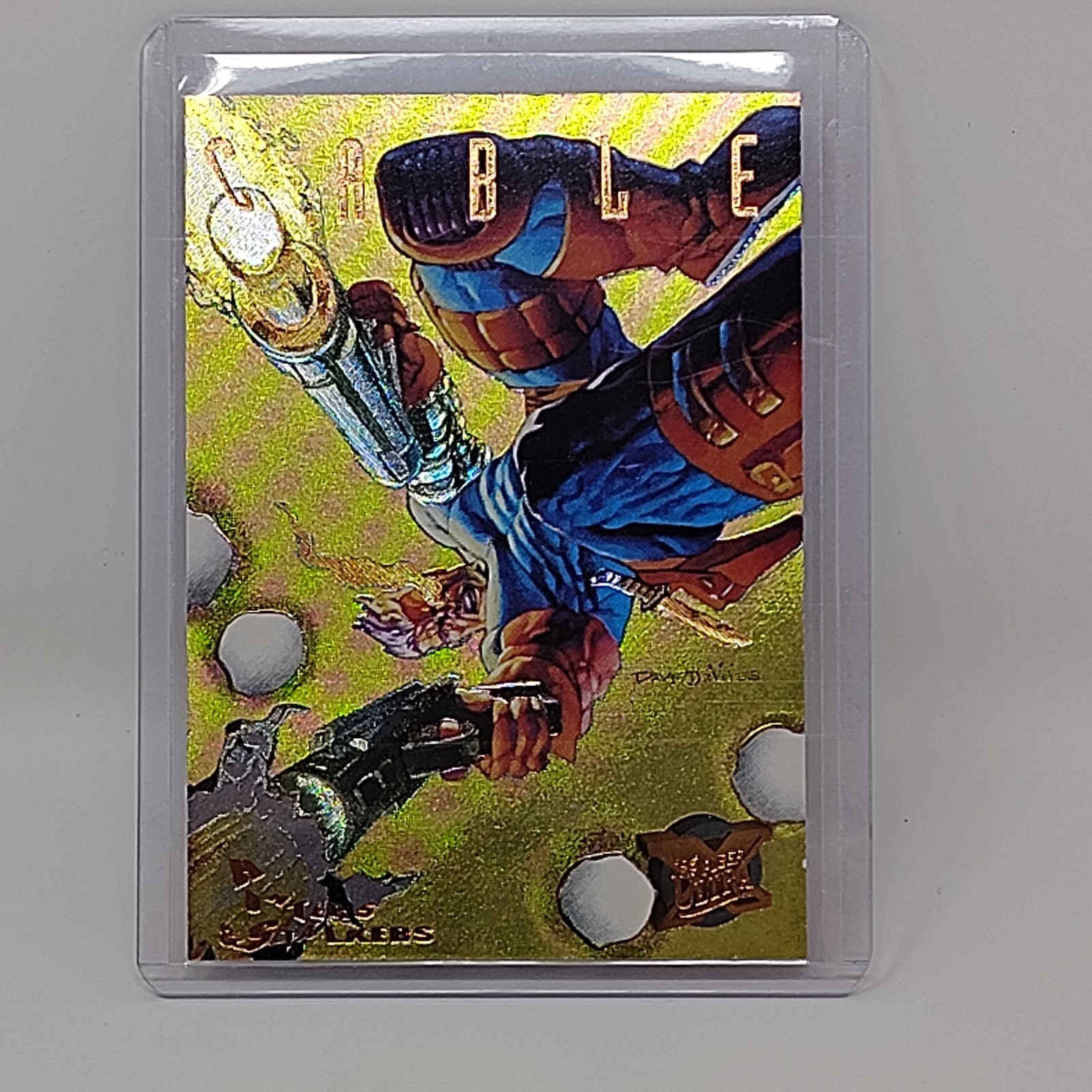 CABLE Hunters & Stalkers 1995 Fleer Ultra X-Men #2 of 9 Gold