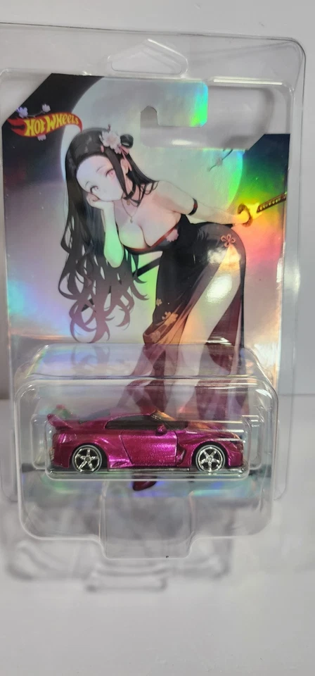 Spectraflame Rosa LB-Silhouette Funciona GT Nissan 35GT-RR Ver.2 HW Personalizado Nezuko!! Foto 3 de 4