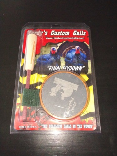 Neu im Paket Hardy's Custom Turkey Friction Call "Final Flydown"