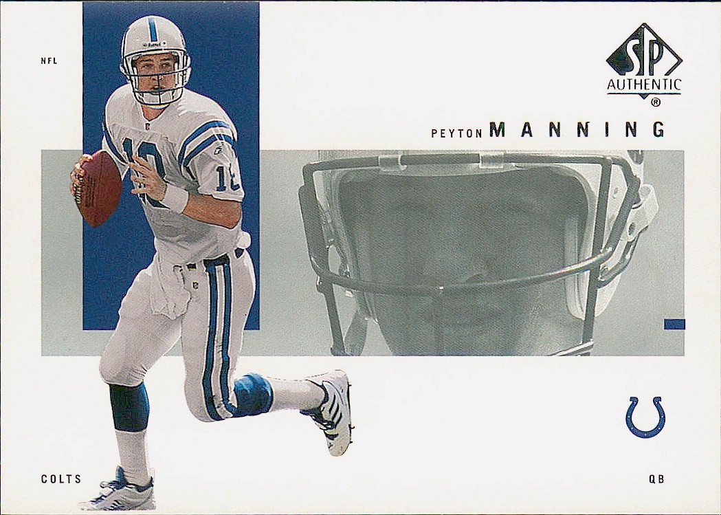 2001 SP Authentic #39 Peyton Manning