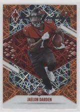 2021 Panini Phoenix Rookie Orange Lazer 4/99 Jaelon Darden #135 n0c